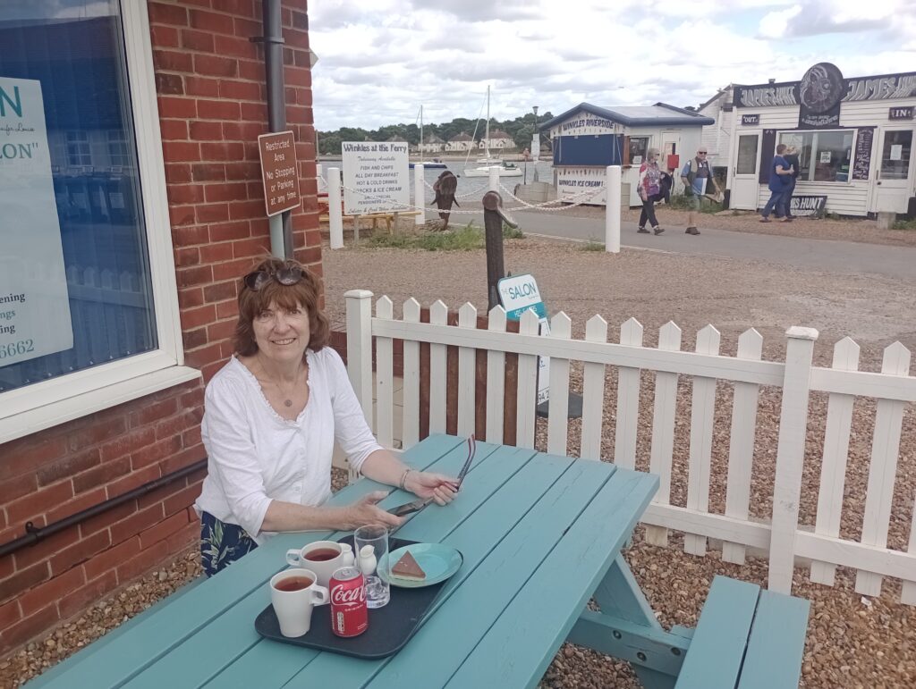 The Ferry Cafe next to the Feliixstowe Ferry