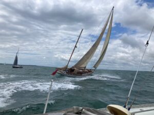 Another sailing yacht of our port side